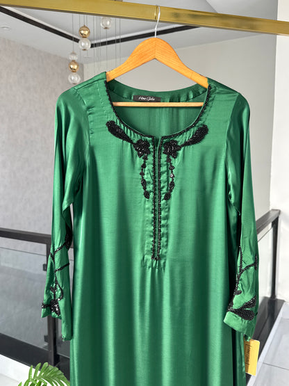 Emerald Noir Kaftan