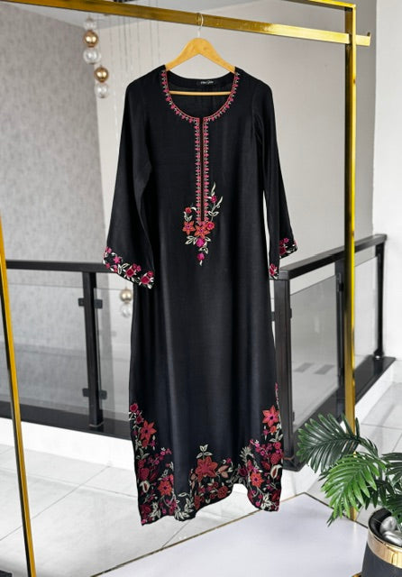 Midnight Blossom Kaftan