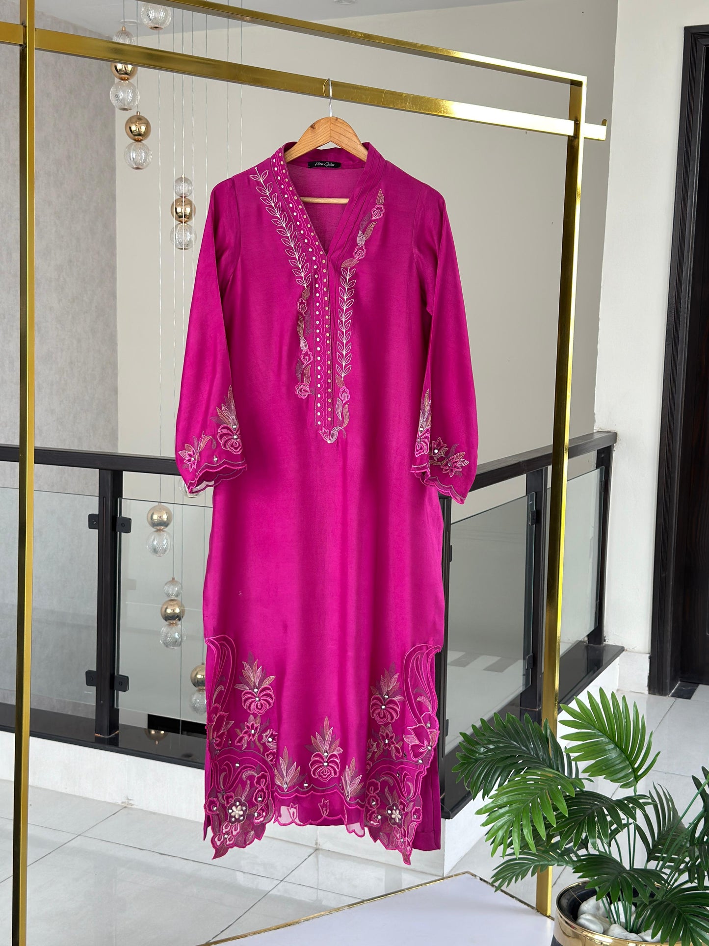Fuchsia Grace Kurta