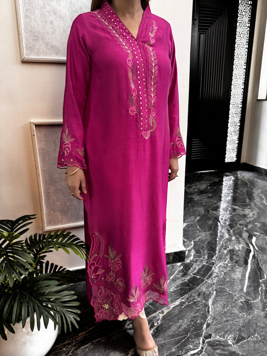 Fuchsia Grace Kurta